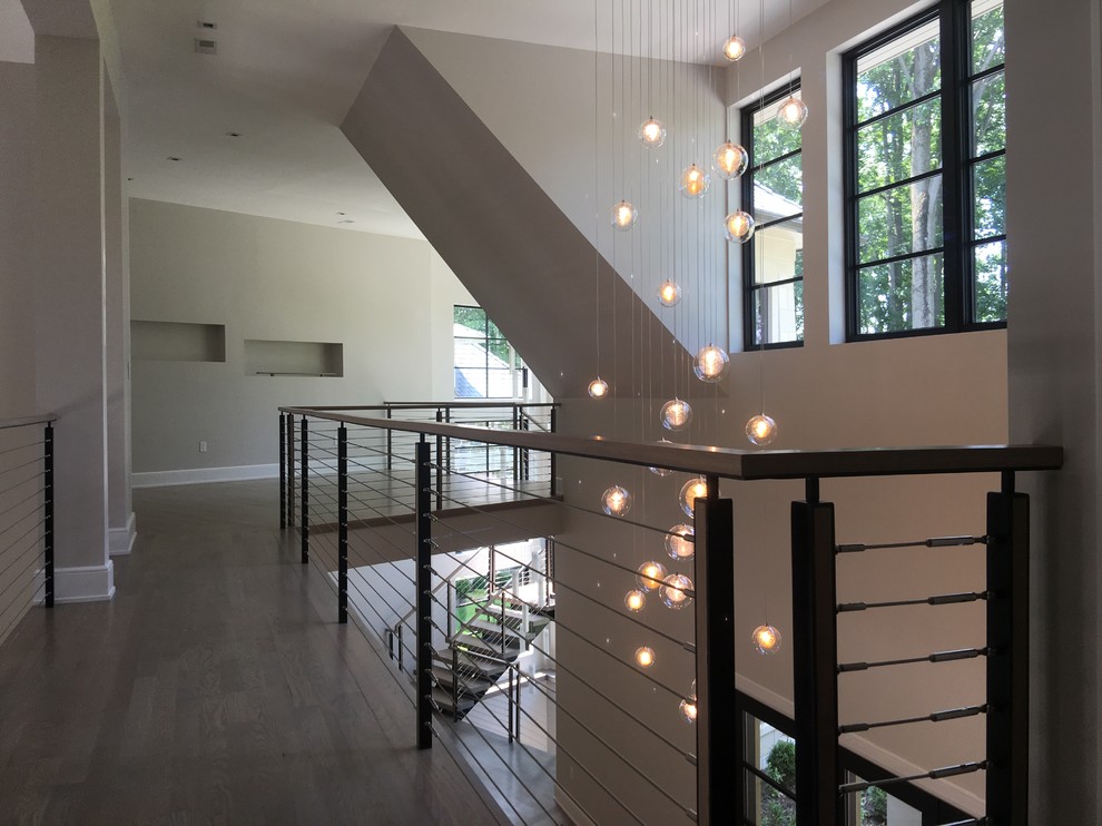 Stainless steel railings, cable railings and glass railings Modern