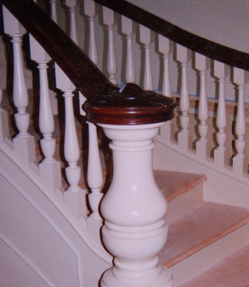 Design ideas for a classic staircase in New York.