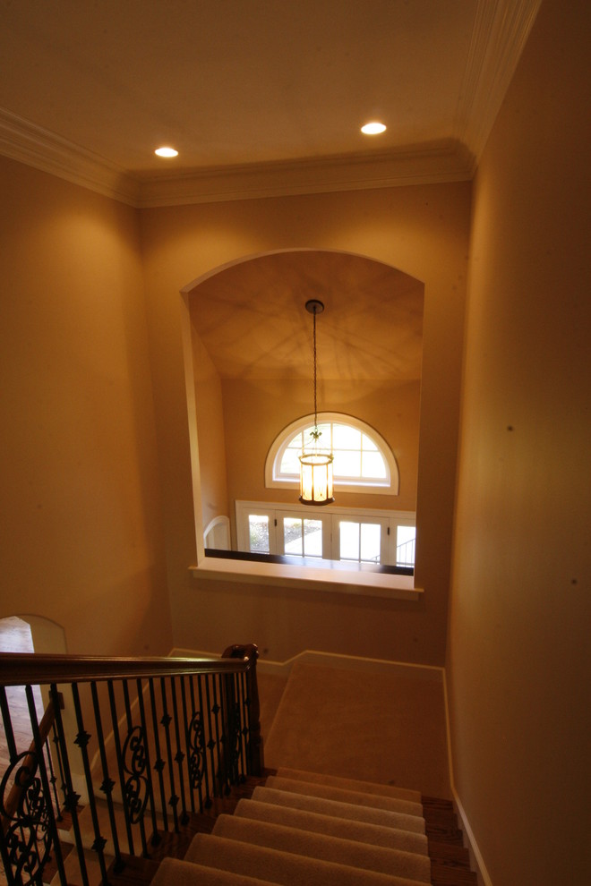 Stair Niche Traditional Staircase St Louis by Srote & Co