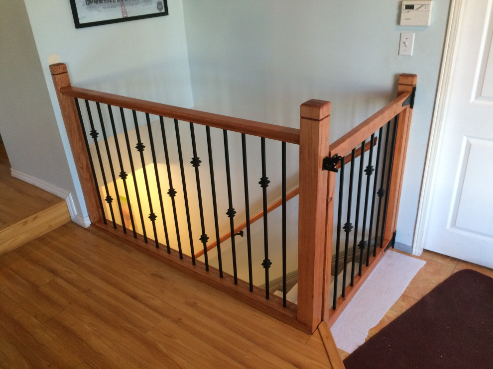 Stair Railings - Traditional - Staircase - Edmonton - by Acute ...