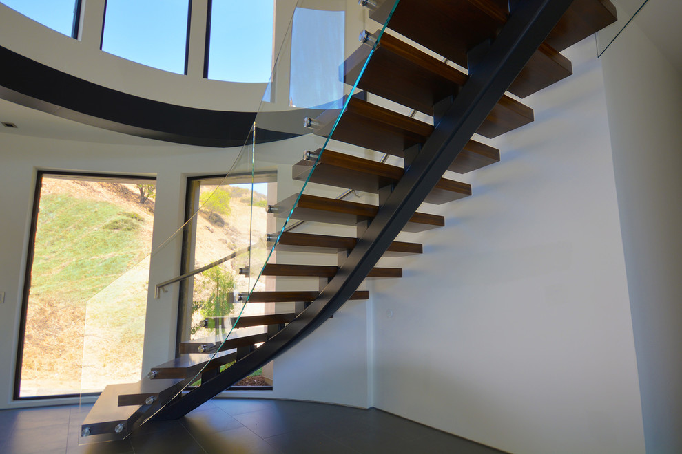 Stair Underside - Modern - Staircase - Los Angeles - by SoCal Stairs
