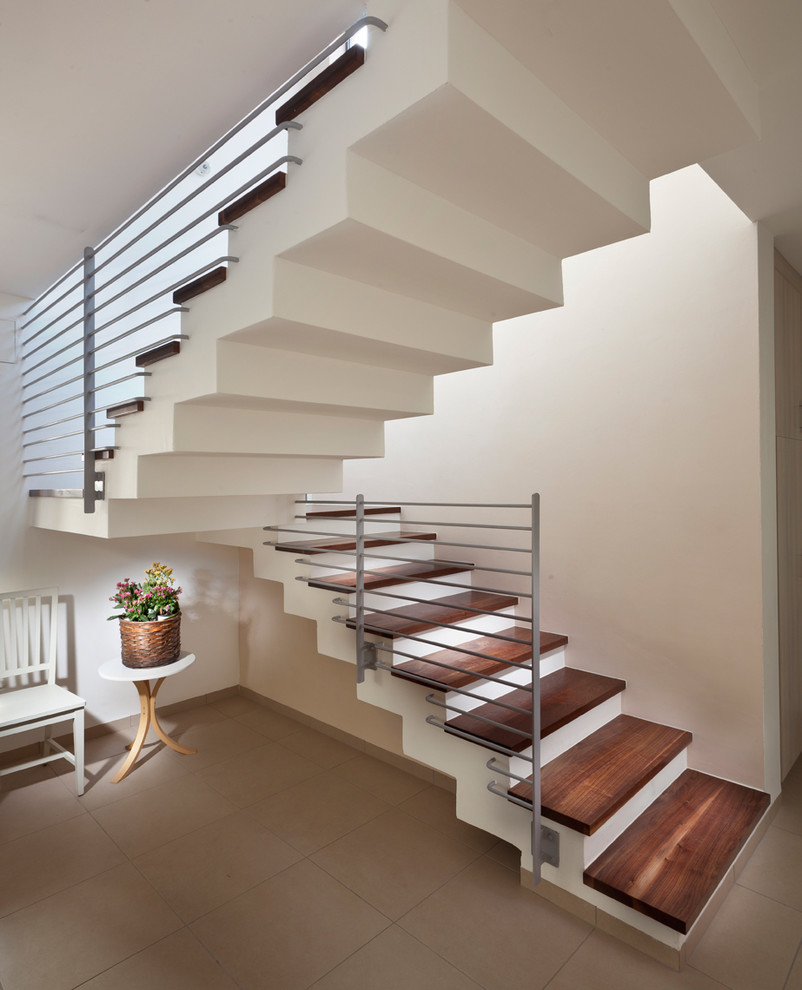 Staircase - modern floating staircase idea in Other
