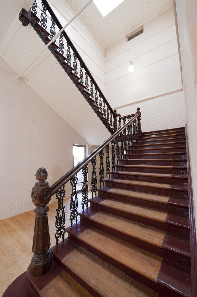 Staircase installation - Victorian - Staircase - New York - by Old ...