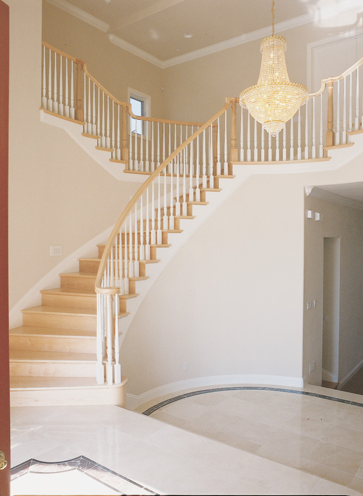 Staircase Traditional Staircase San Francisco by LAJ Wood