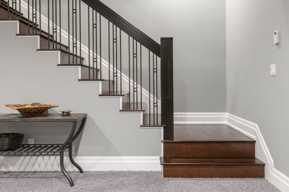 Staircase Millwork Staircase Edmonton by Scott Arthur Millwork