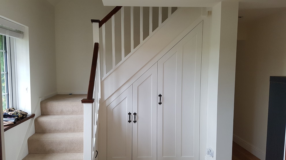 Traditional staircase in Berkshire.