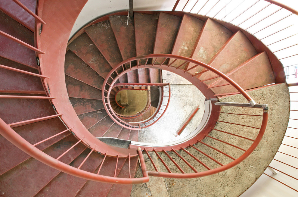 Staircase (under construction) Moderne Escalier New York par