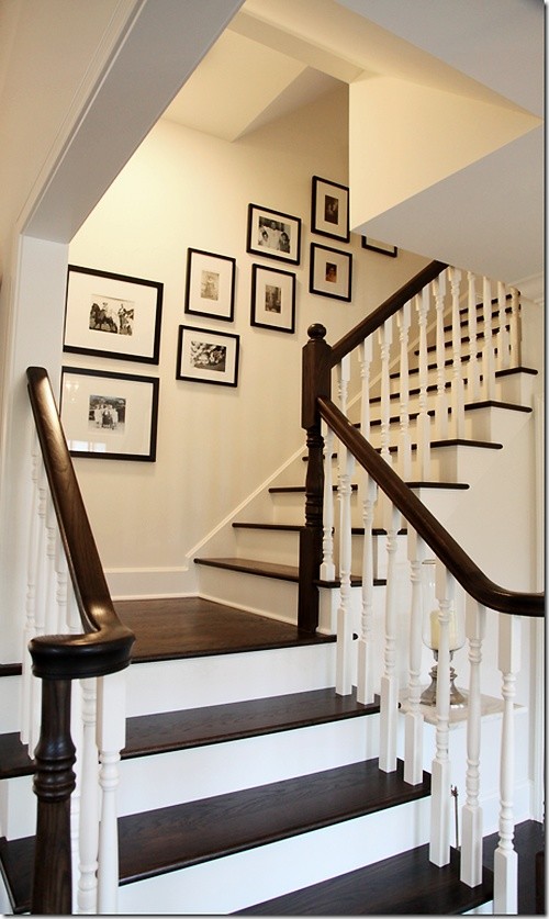 Staircase Wall Decorating Ideas - Traditional - Staircase - Other - By  Stairs Designs | Houzz