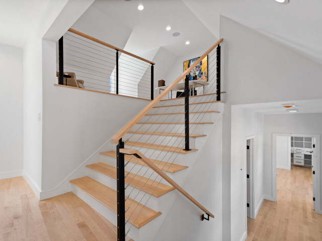 How Much Do Custom Floating Stairs Cost? - Keuka Studios