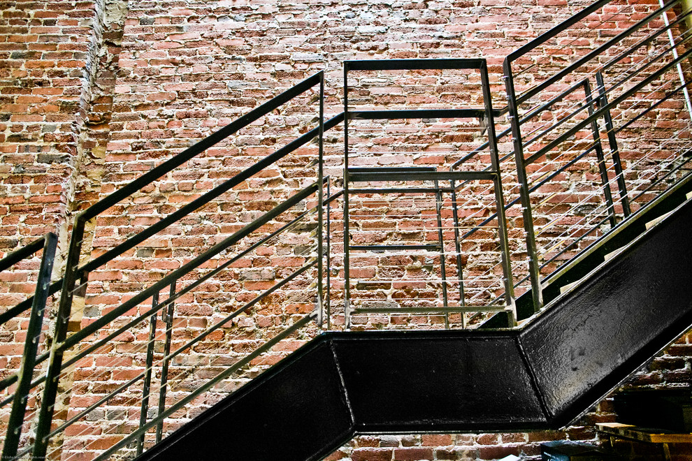 This is an example of a contemporary staircase in Baltimore.