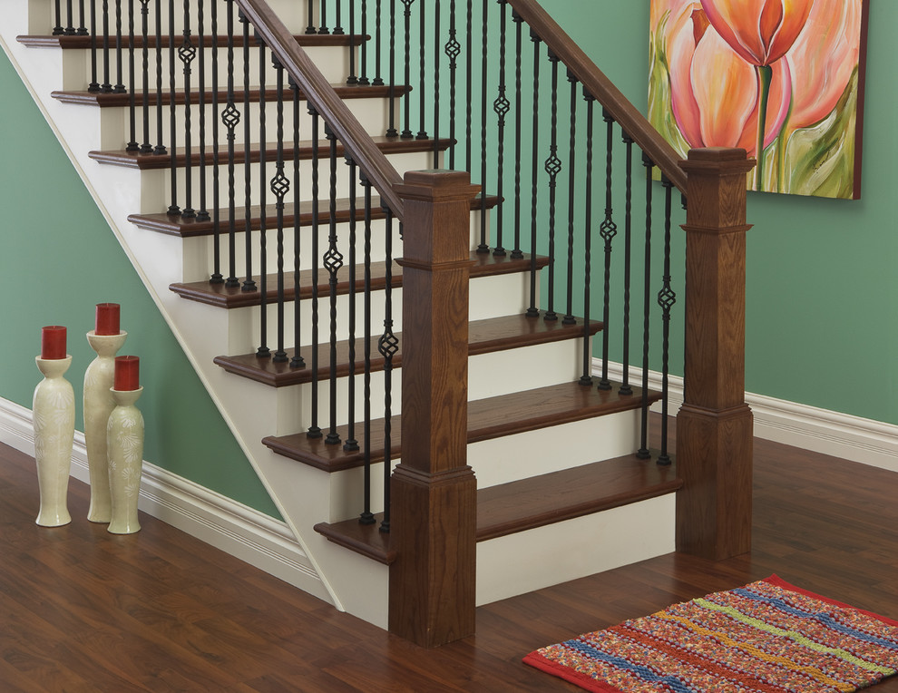 Stairparts Traditional Staircase Grand Rapids by The Empire