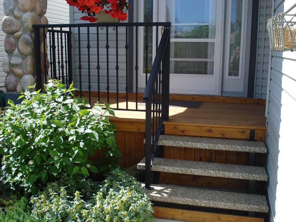 Stairs and Landings Contemporary Staircase Calgary by Mountain