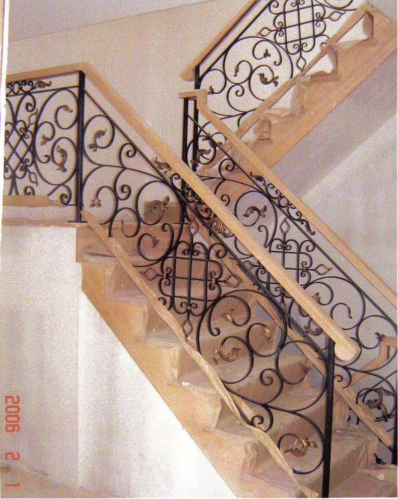 Design ideas for a mediterranean staircase in Toronto.