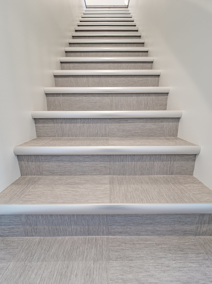 Stairs Scandinavian Staircase Edmonton by L.A. Carpet & Tile