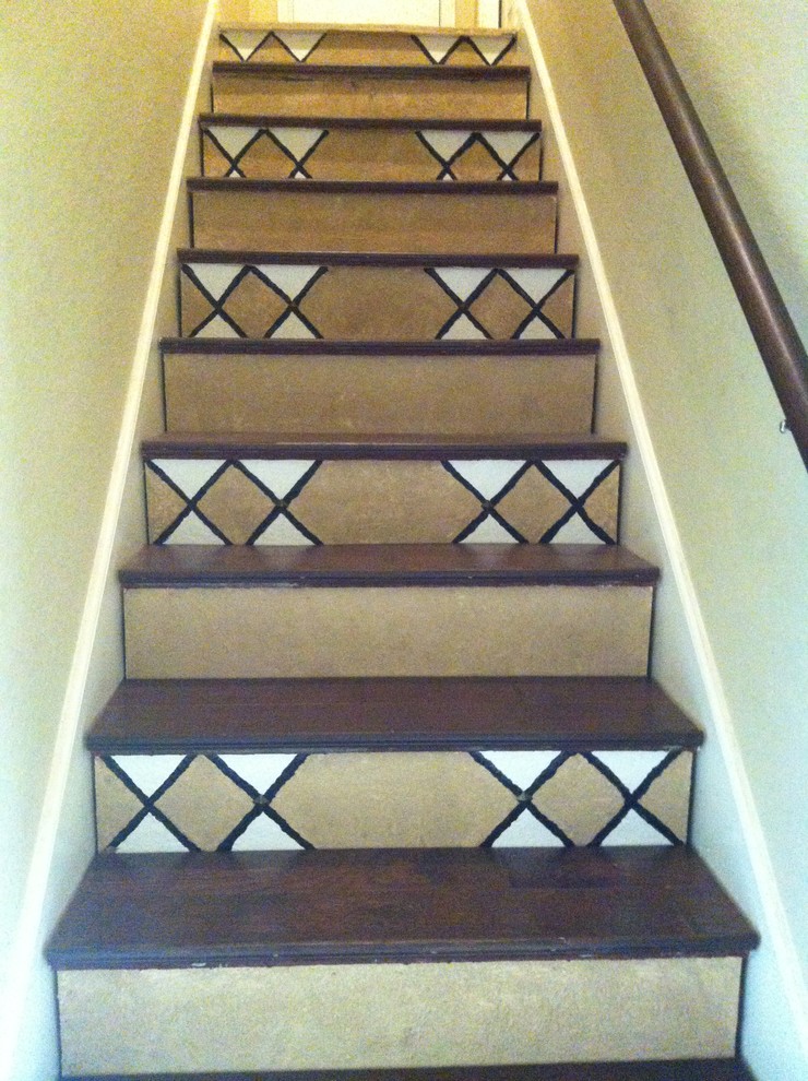 Inspiration for a traditional staircase in Austin.