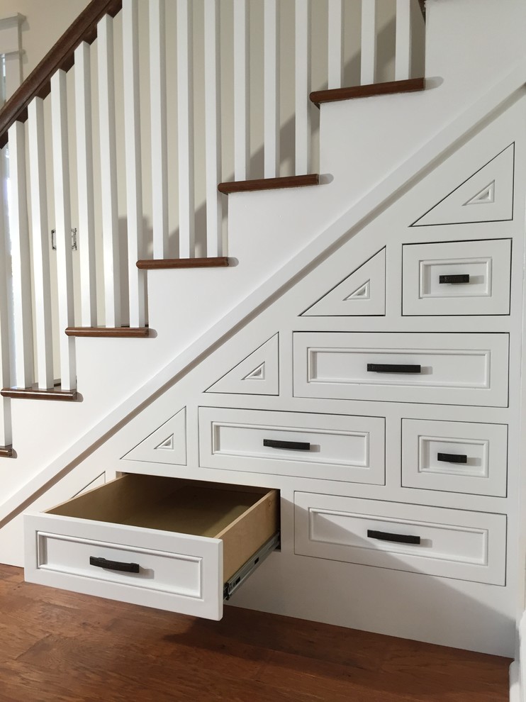 Stairs with Storage Drawers - Traditional - Staircase - Jacksonville ...