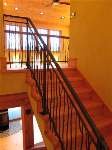 Staircase - eclectic staircase idea in Seattle
