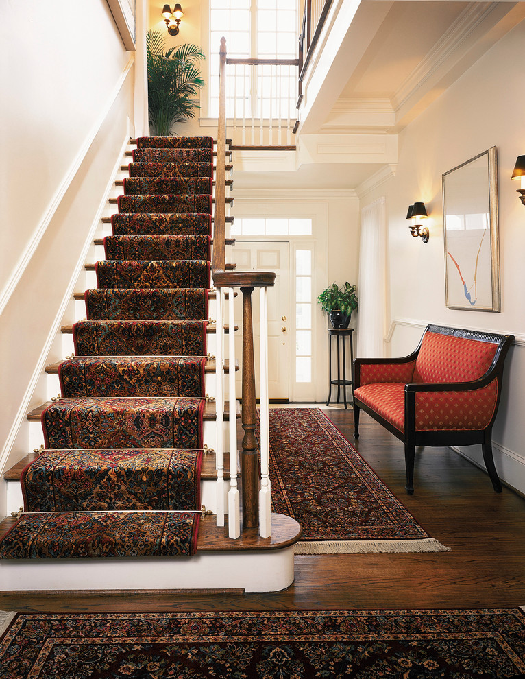Stairway Rugs Traditional Staircase Boston by Dover Rug & Home