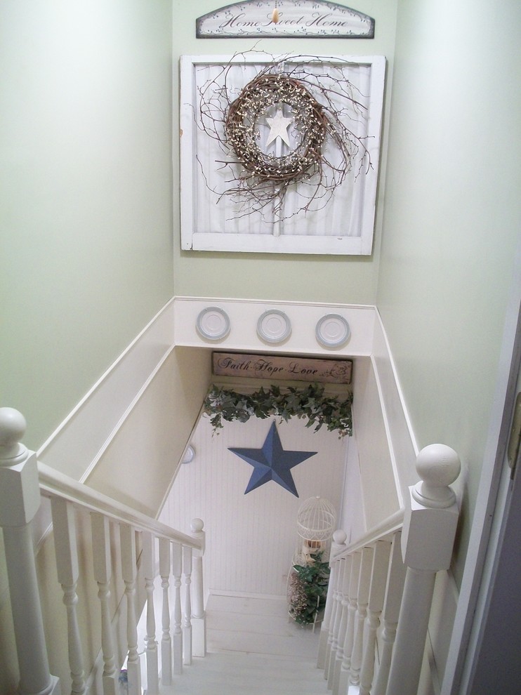 Inspiration for a timeless staircase remodel in Other