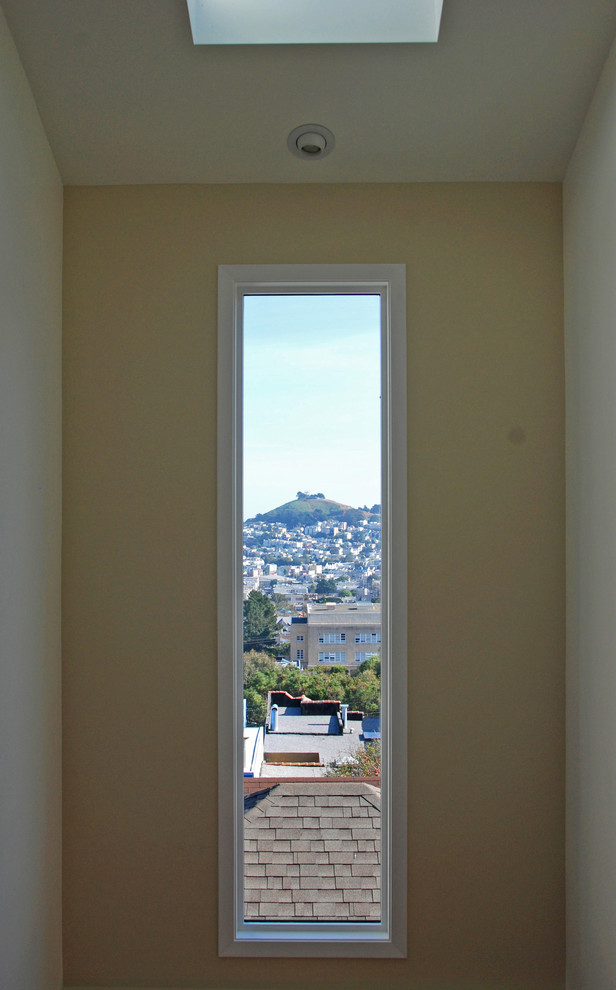 Example of a trendy staircase design in San Francisco