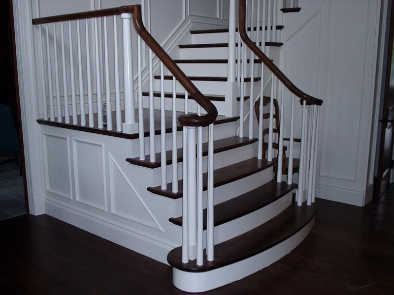 Straight Stair With Wood Pickets Staircase London by Roes Stair