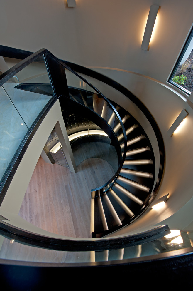 Inspiration for a modern staircase in Vancouver.