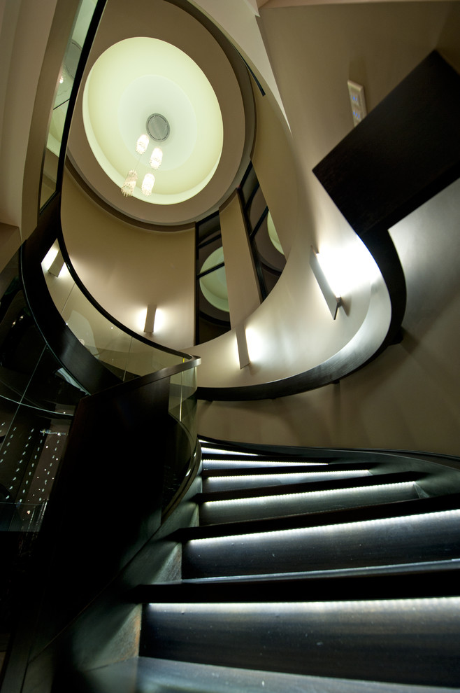 Moderne Treppe in Vancouver