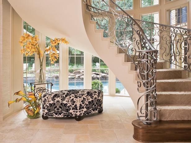 Design ideas for a classic staircase in Houston.