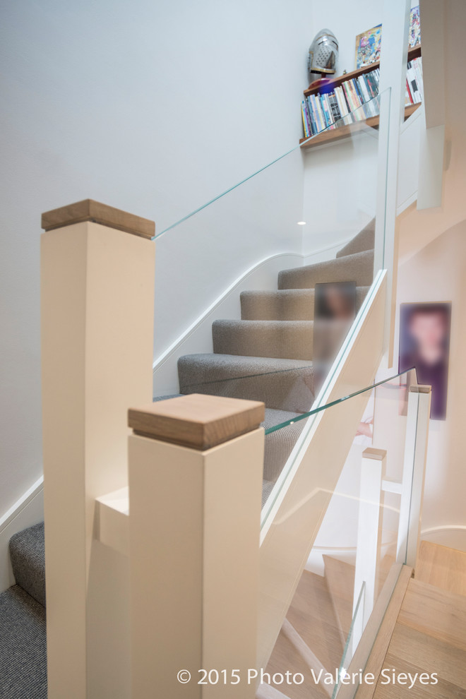 The Little Boltons Contemporary Staircase London by User Houzz