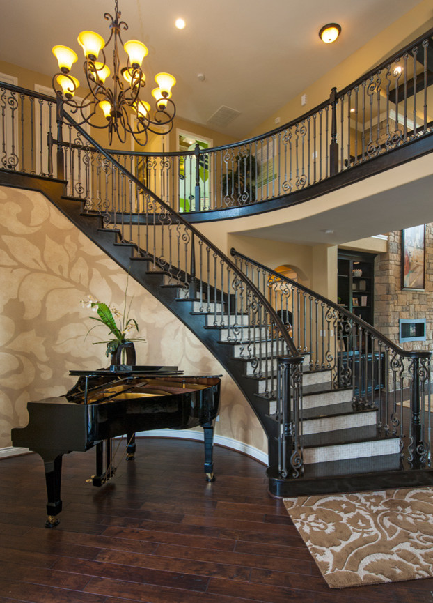 Photo of a classic staircase in Houston.