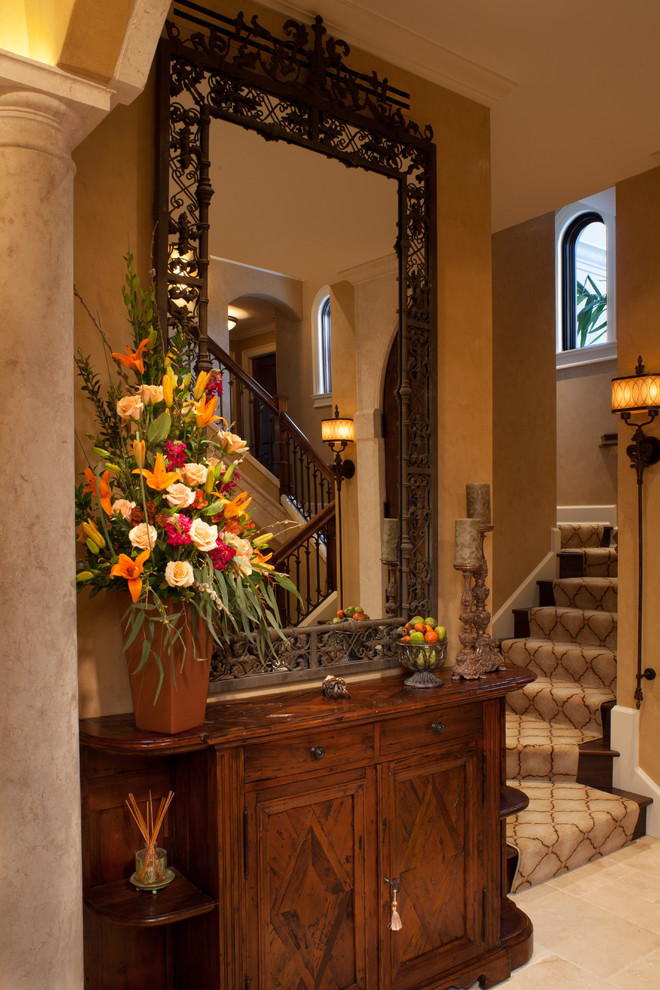 Design ideas for a mediterranean staircase in Tampa.