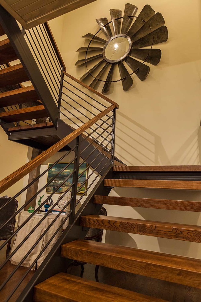 The Ridge Home - Traditional - Staircase - Charlotte - by 4 Forty Four ...