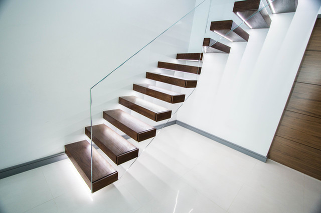 Floating stairs 2024 with lights