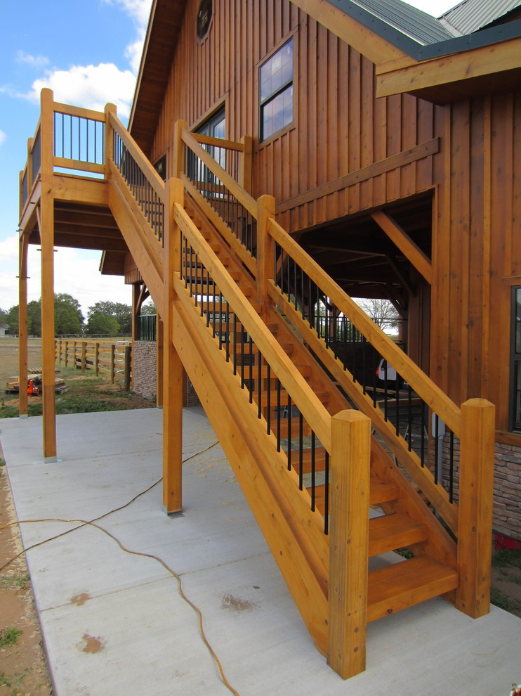 Timber Stair & Rail Contemporary Staircase Tampa by Heirloom