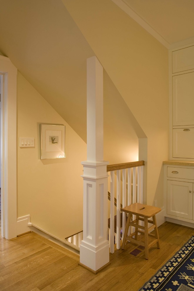 Traditional stair post and railing - Traditional - Staircase - San ...