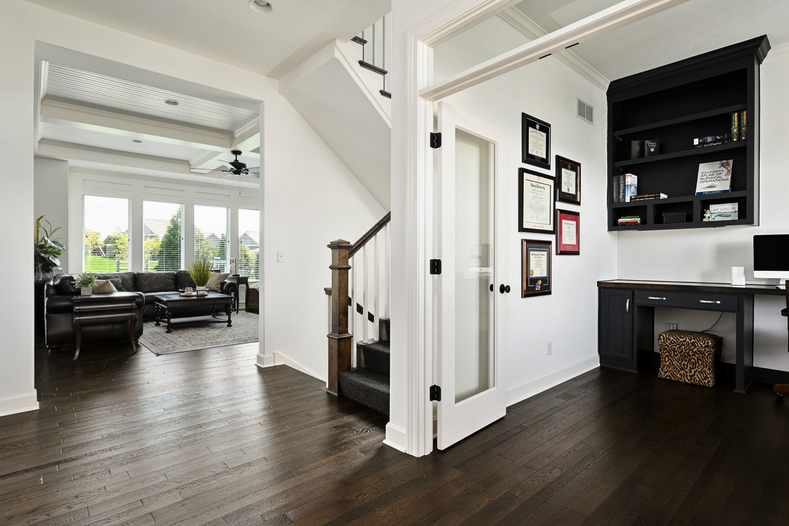 Two Story House Staircase Ideas Photos Houzz