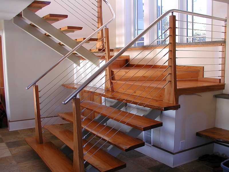 Inspiration for a modern staircase remodel in Las Vegas