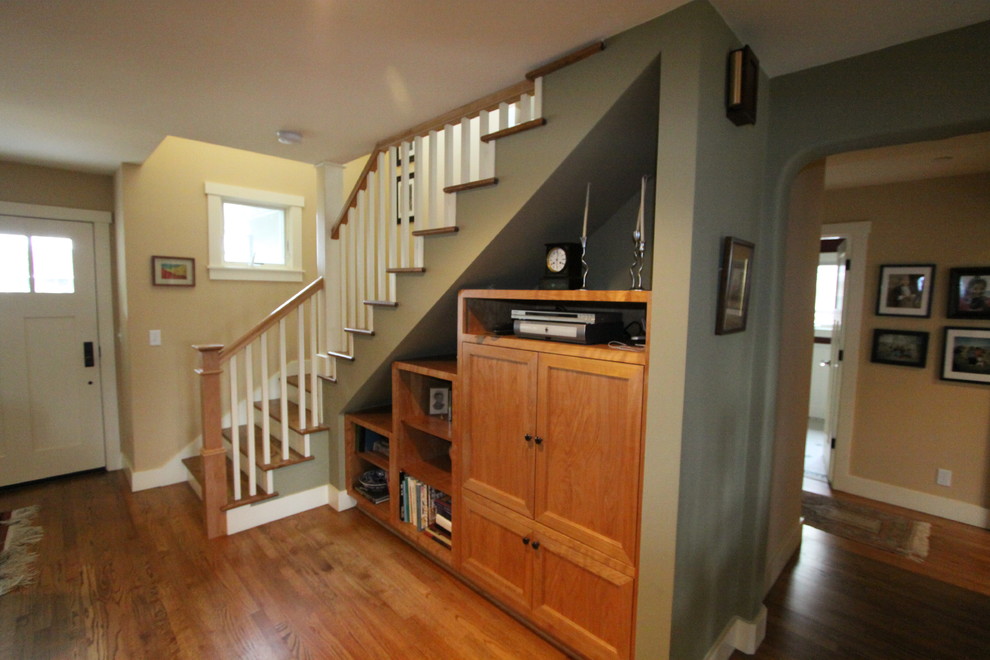 Staircase - craftsman staircase idea in Charlotte