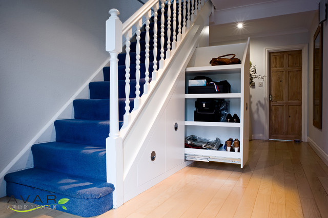 Under Stairs Pull-Out - Tynemouth Handmade Furniture