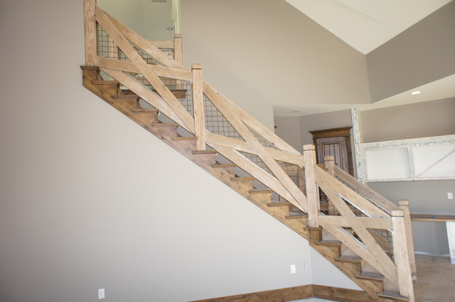 Utah stair railings. - Eclectic - Staircase - Salt Lake City - by Apex ...
