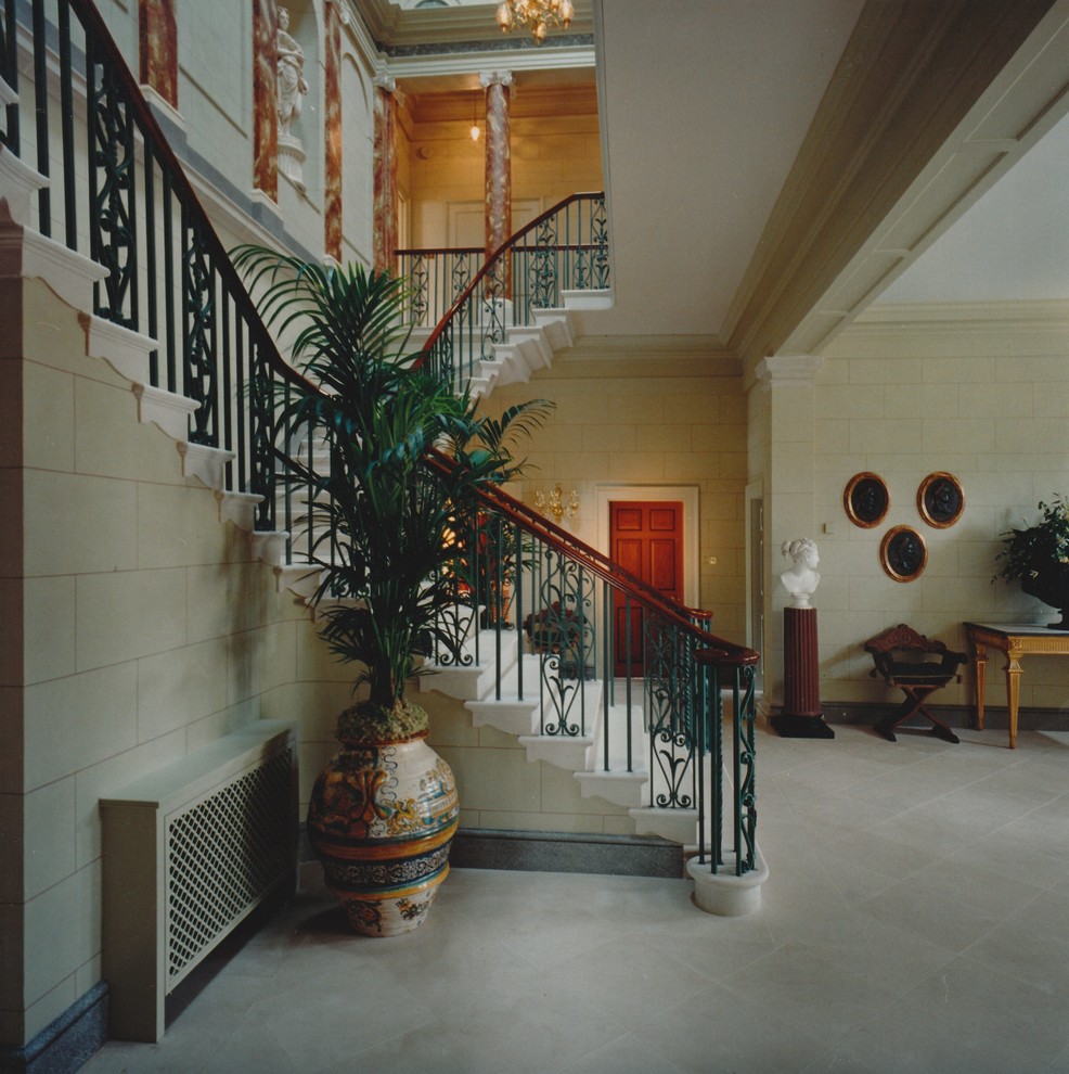 Design ideas for a classic staircase in London.