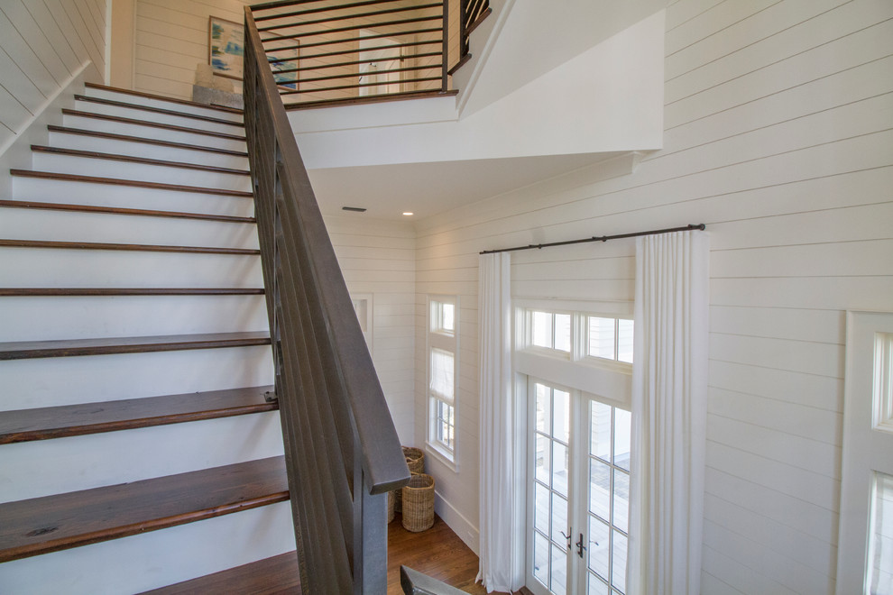 Example of a beach style staircase design in Miami