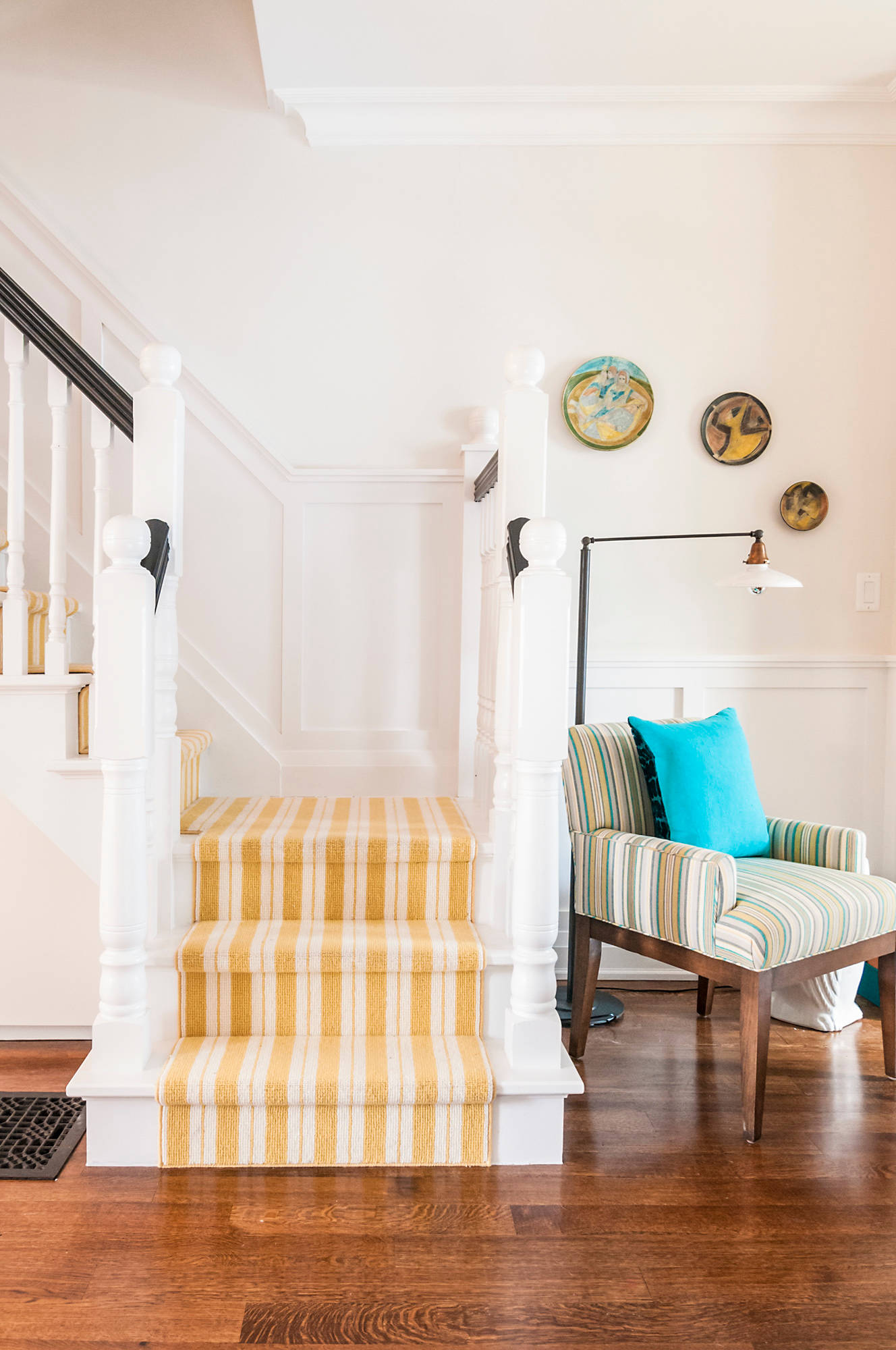 Striped Stair Runner Ideas For Your Hallway Houzz Uk