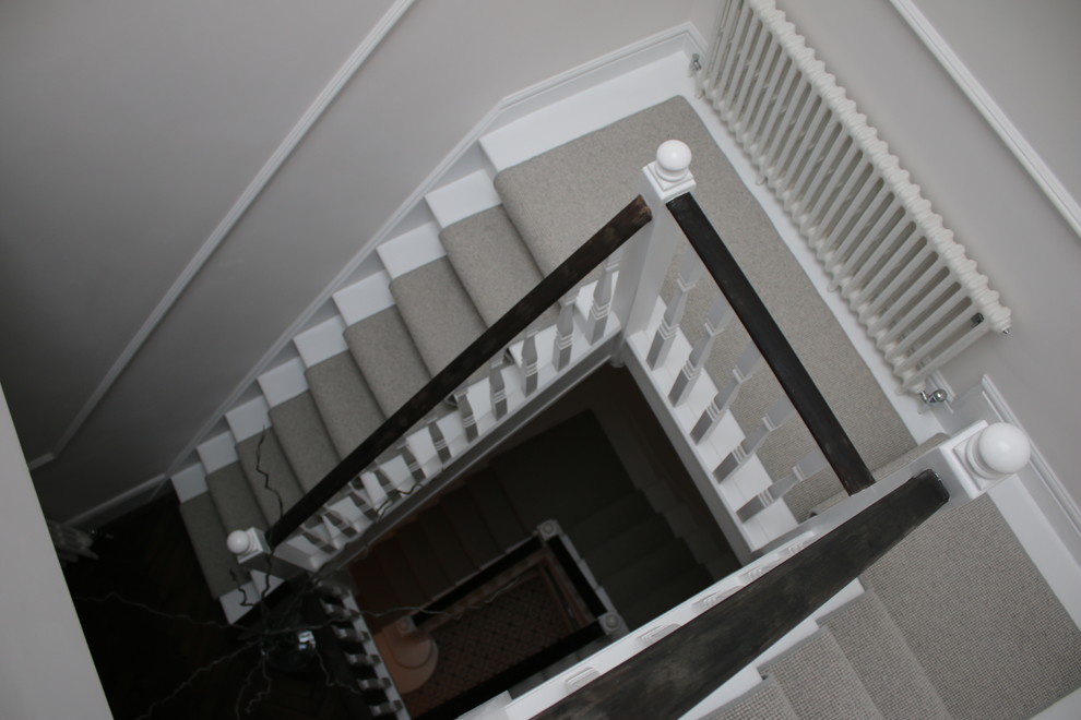 Exemple d'un escalier victorien.