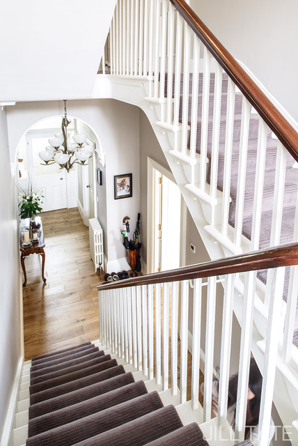 Victorian Terraced Home - Victorian - Staircase - Other - by Jill Tate ...