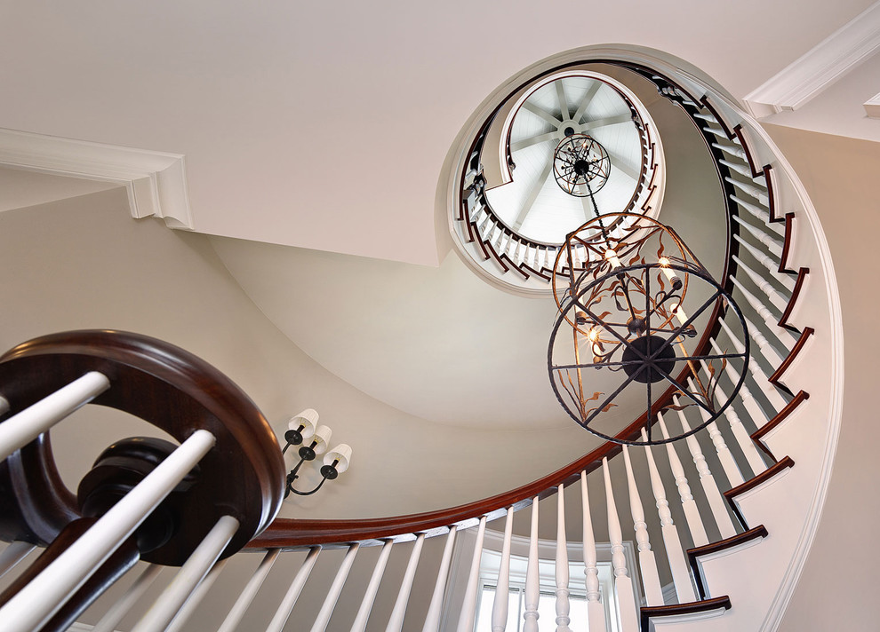 Design ideas for a traditional staircase in Charleston.