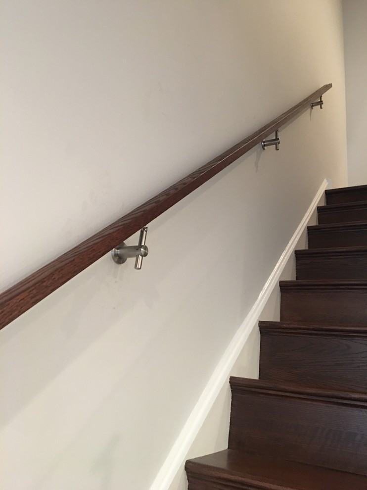 WALL MOUNTED HANDRAILS Modern Staircase Philadelphia by