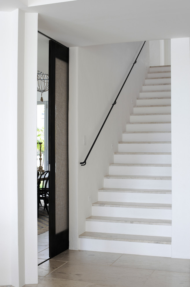 Example of a beach style staircase design in Sydney