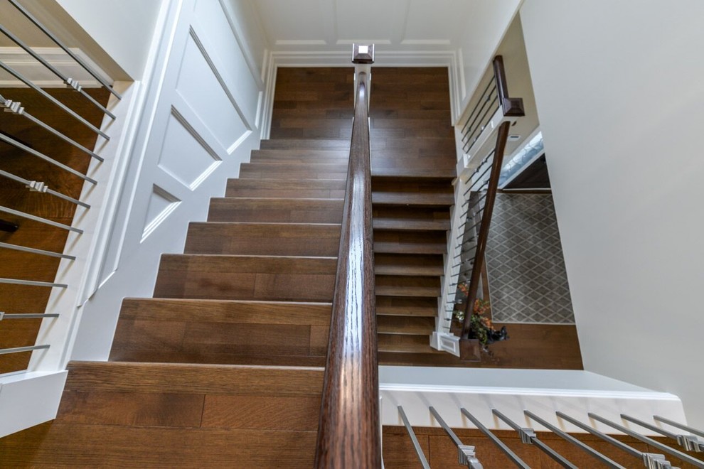 Watsons Landing Transitional Staircase Calgary by Flooring