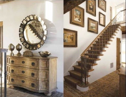 Inspiration for a bohemian staircase in New York.